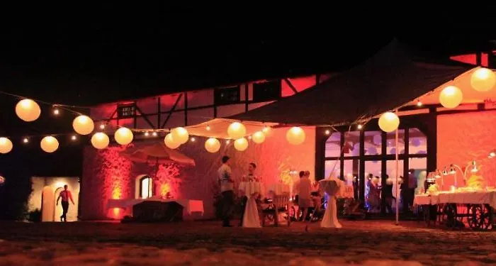 ホテル Denkmalschmiede Hoefgen グリンマ