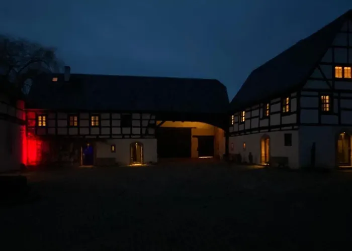 ホテル Denkmalschmiede Hoefgen グリンマ